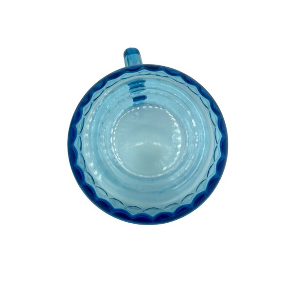 Vintage Forte Crisa Mexico Ice Blue Cup and Saucer 1960's - Picture 3 of 16